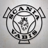 Autocollants: Scania Vabis Logo 2