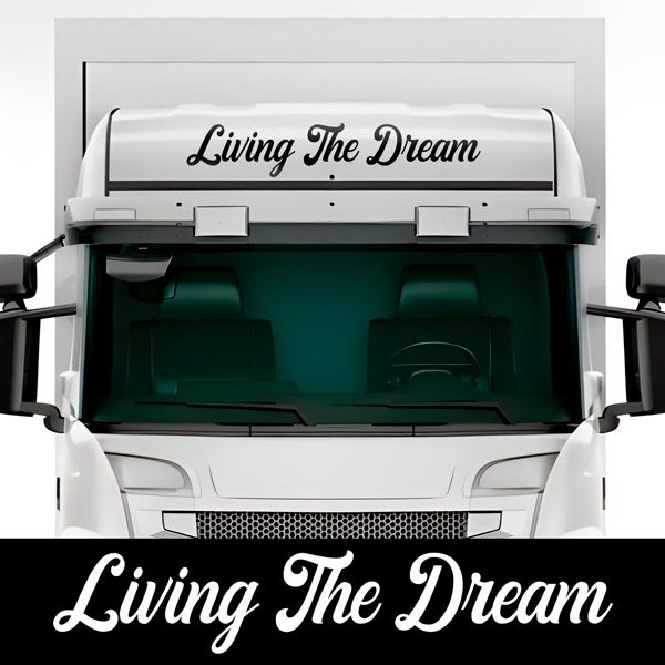 Autocollants: Living the dream