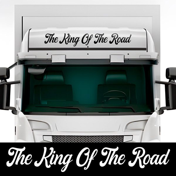 Autocollants: The king of the road