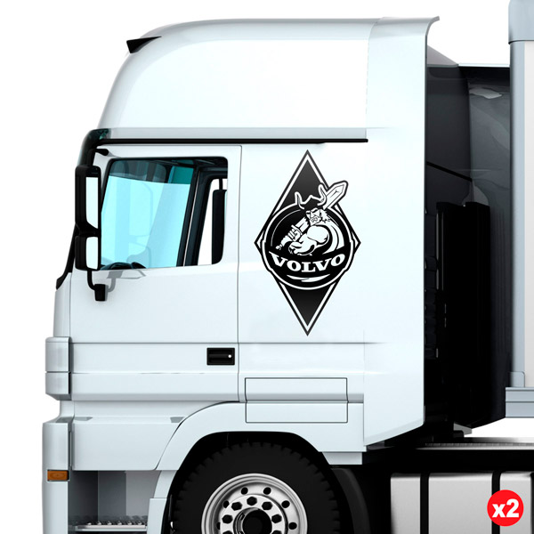 Autocollants: Volvo Viking pour camion
