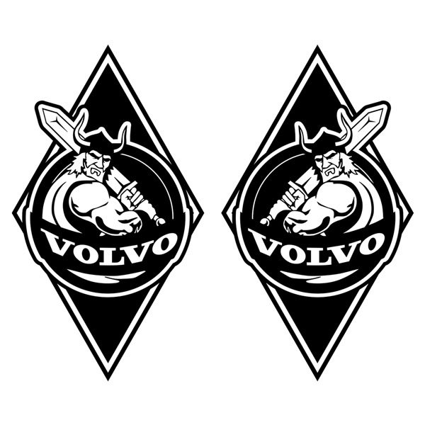 Autocollants: Volvo Viking pour camion