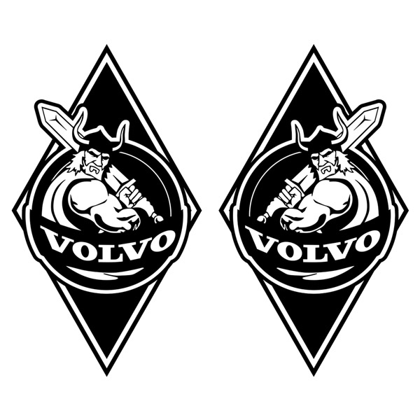 Autocollants: Volvo Viking pour camion