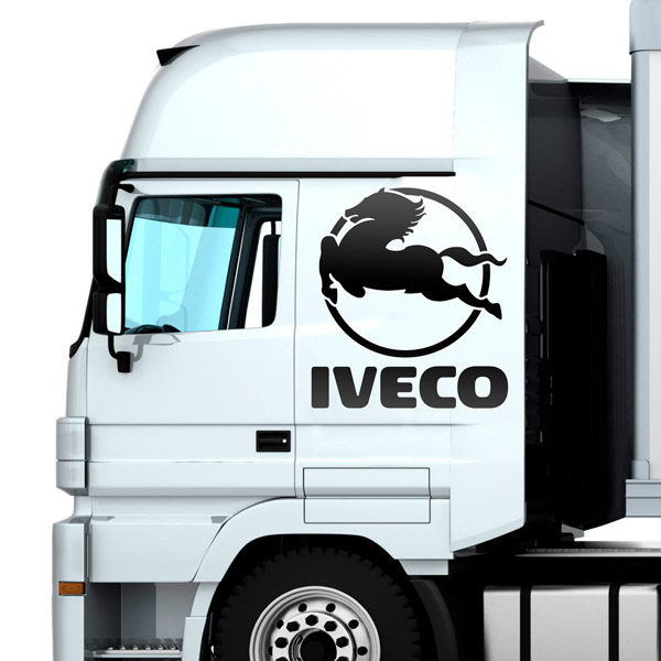 Autocollants: Logo Iveco pour camion