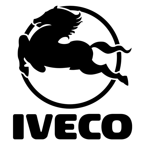 Autocollants: Logo Iveco pour camion