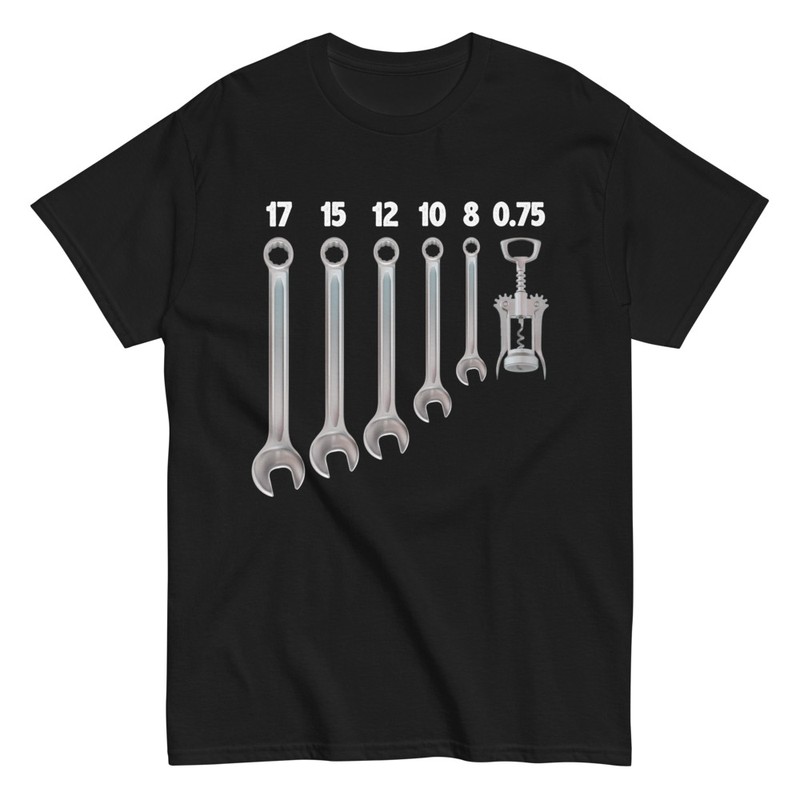 T-shirts: Clés et Tire-bouchon