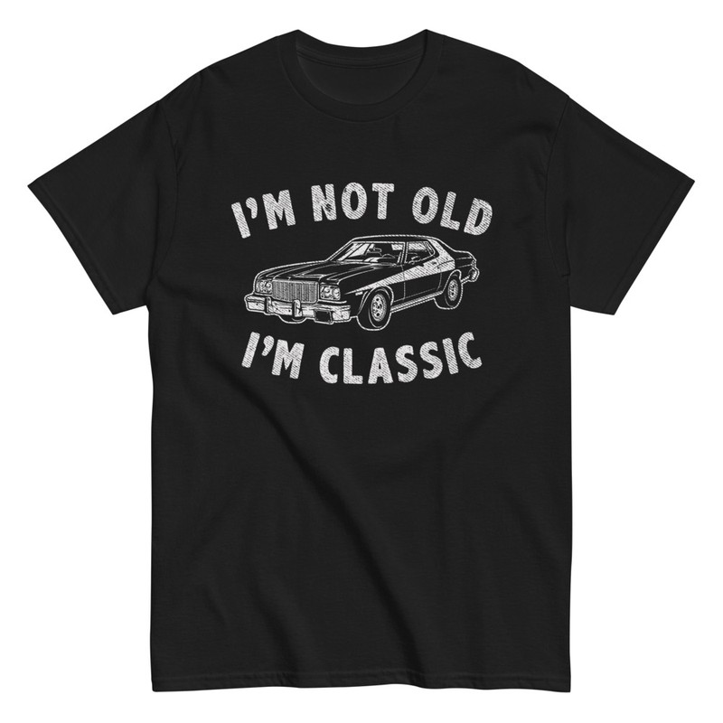 T-shirts: Je ne suis pas vieux, je suis classique avec Voitu