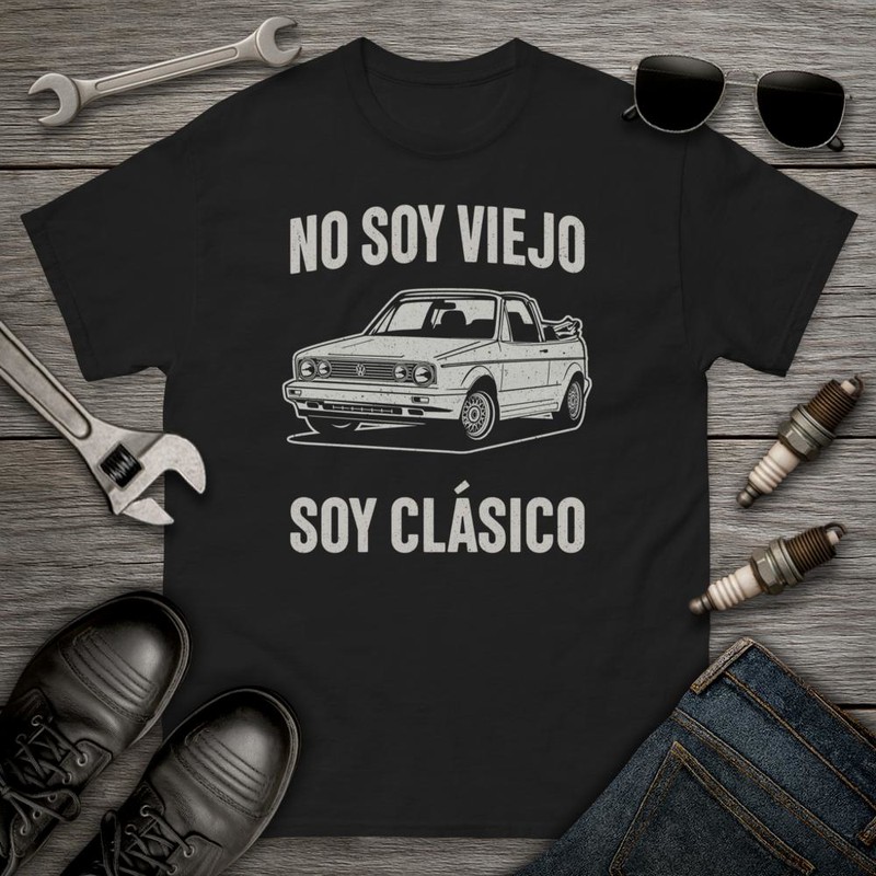 T-shirts: Je Ne Suis Pas Vieux Je Suis Classique VW Golf Cab