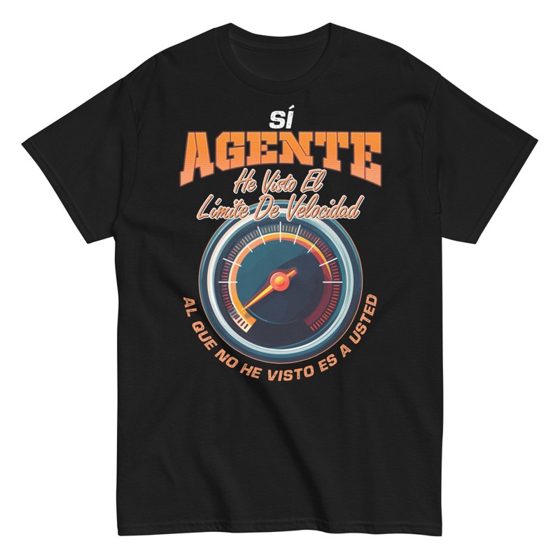 T-shirts: Oui Agent Jai Vu La Limite De Vitesse