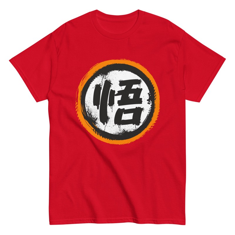 T-shirts: Symbole Kanji Guerrier Dragonball