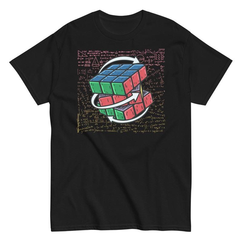 T-shirts: Cube Rubik Math Geek