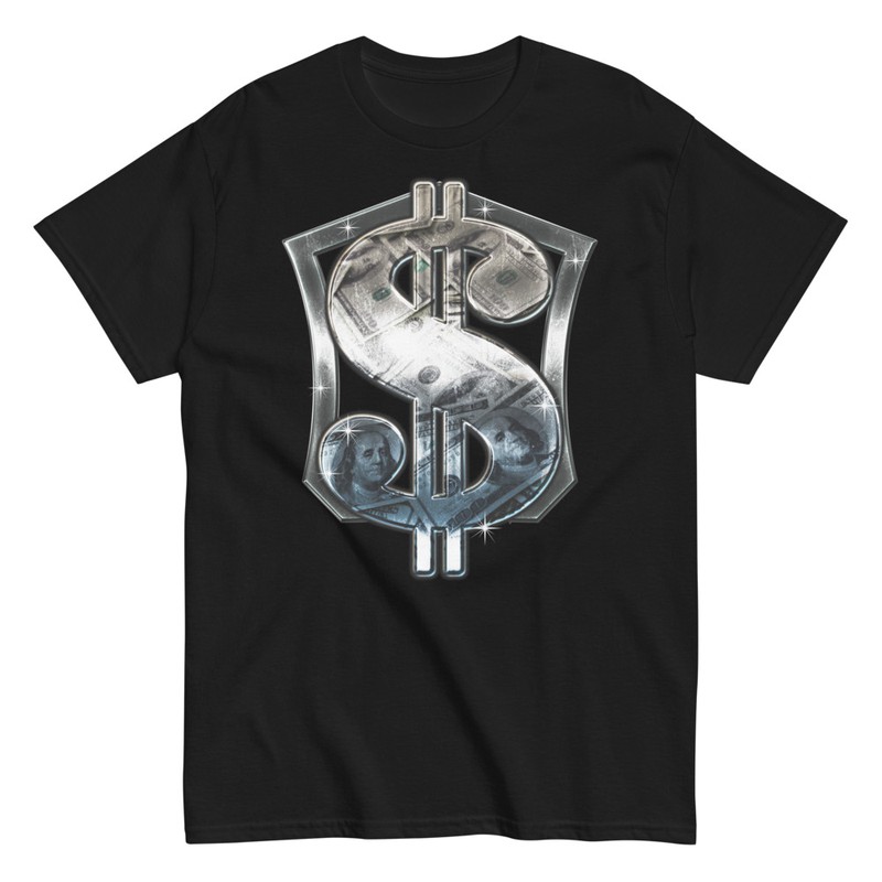 T-shirts: Symbole du Dollar Brillant