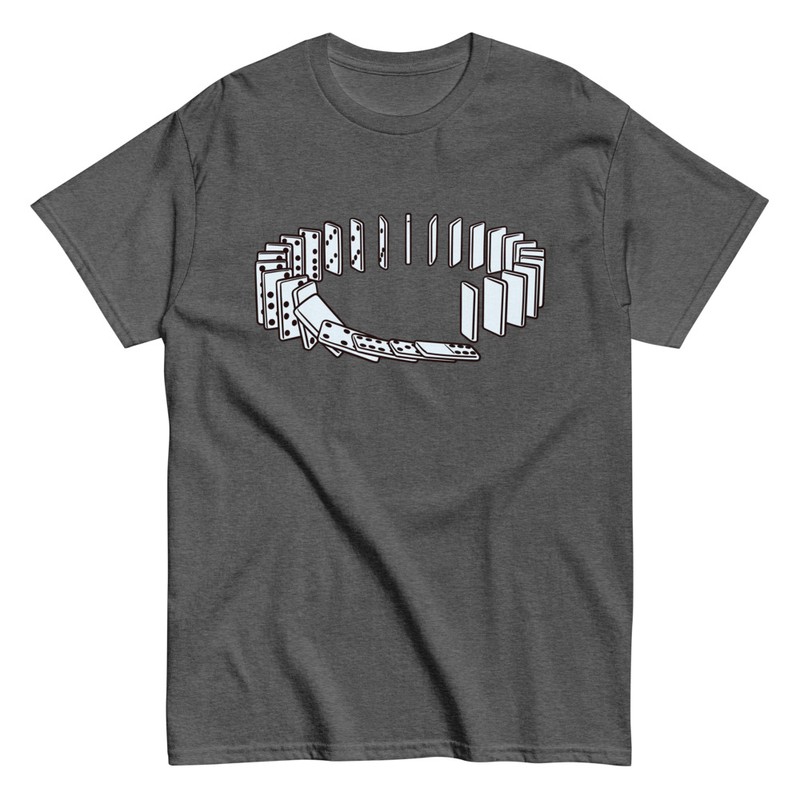 T-shirts: Domino Circulaire Geek