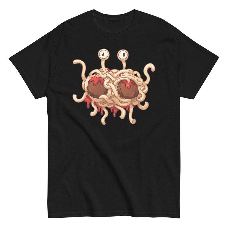 T-shirts: Monstre Spaghetti Volant