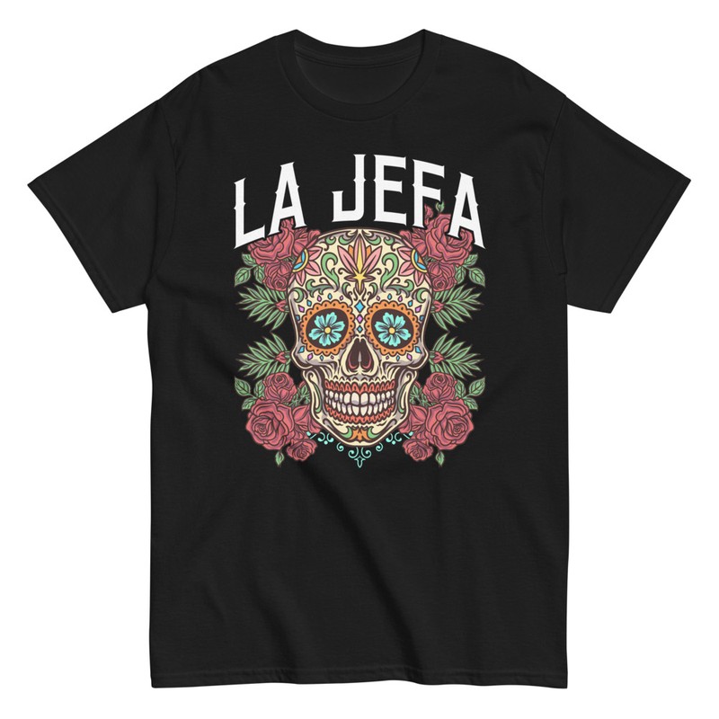 T-shirts: La Cheffe Crâne de Sucre Mexicain