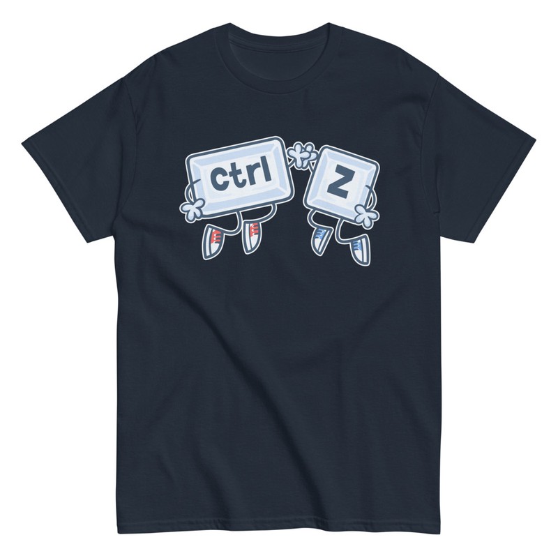 T-shirts: T-shirt Ctrl + Z Annuler