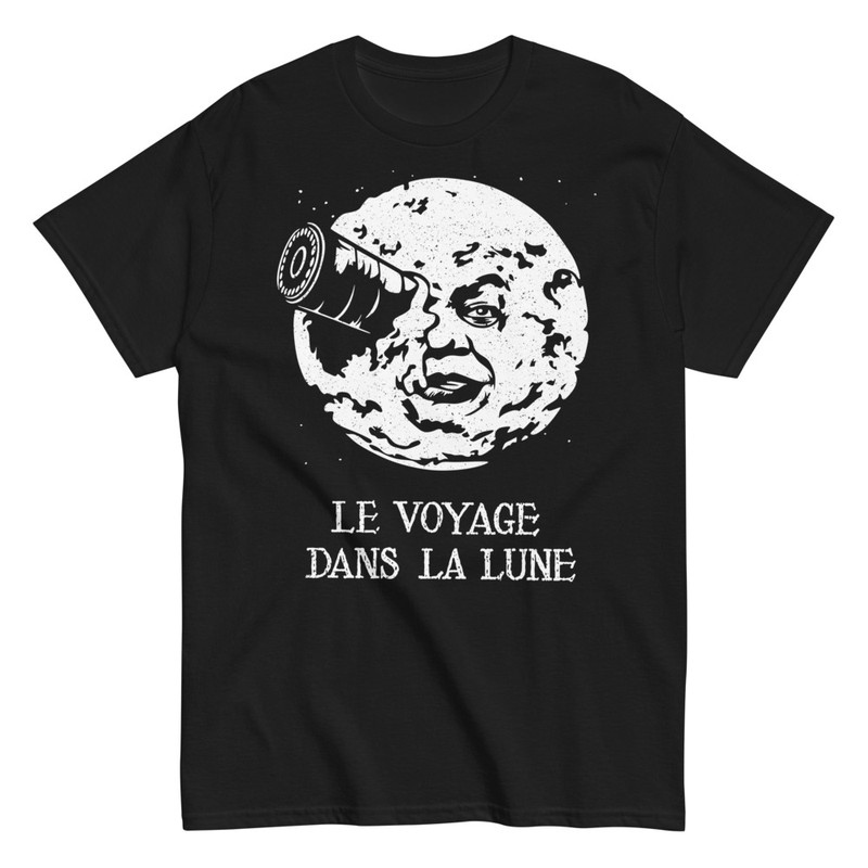 T-shirts: T-shirt Lune de 'Le Voyage dans la Lune'