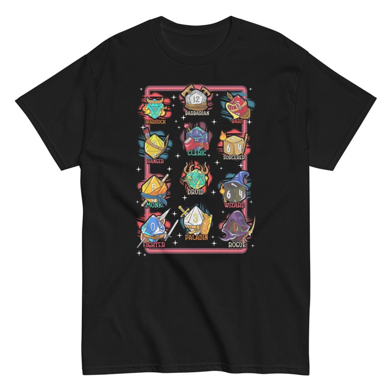 T-shirts: Rôles RPG Geek Gamer