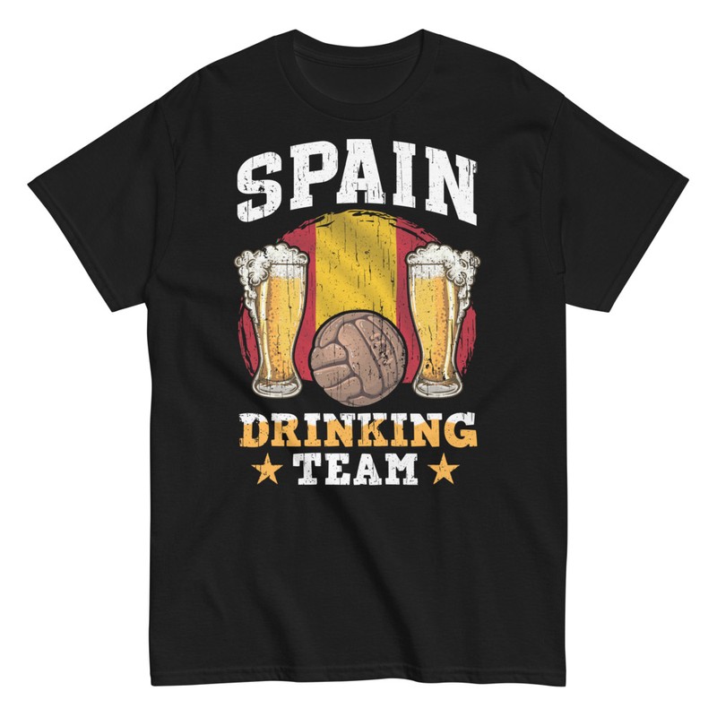 T-shirts: Équipe Bière Espagne Football