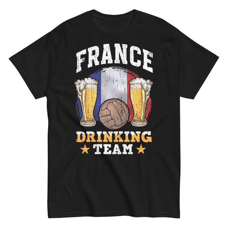 T-shirts: Équipe Française de Bière et Football