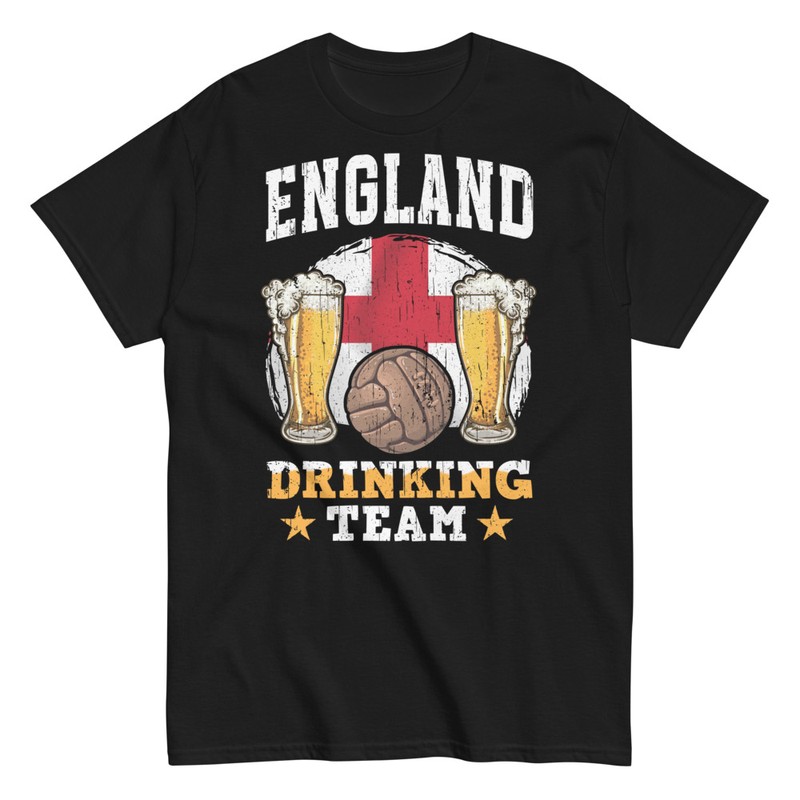 T-shirts: Équipe de Bière Angleterre Football