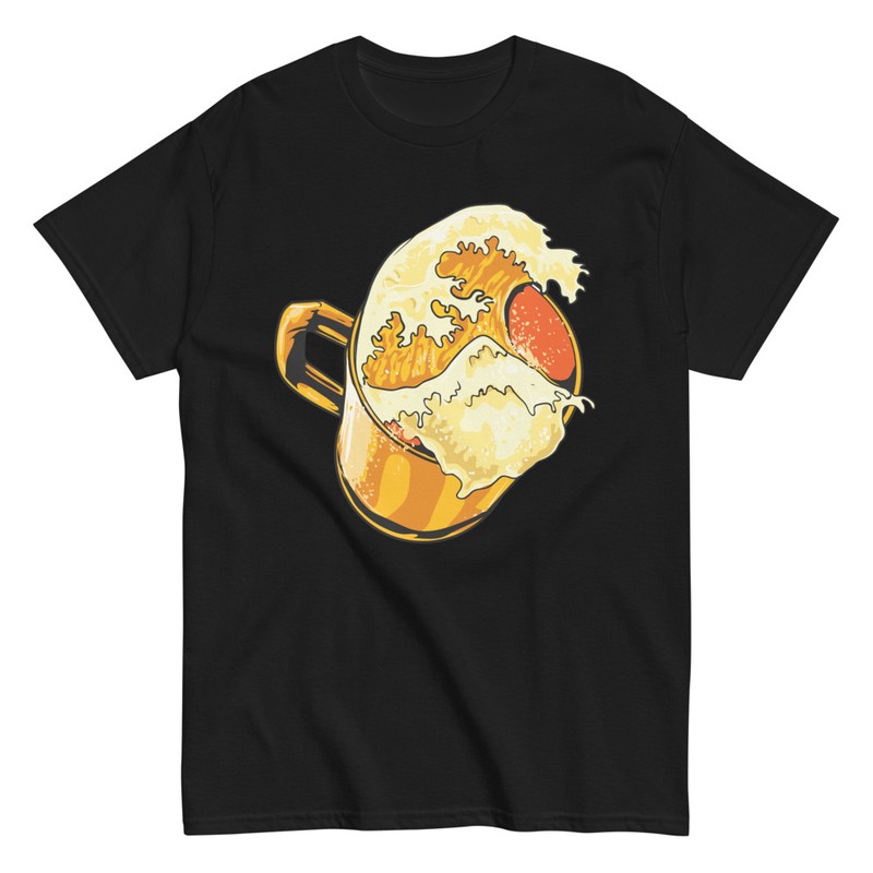 T-shirts: Chope de Bière Grande Vague