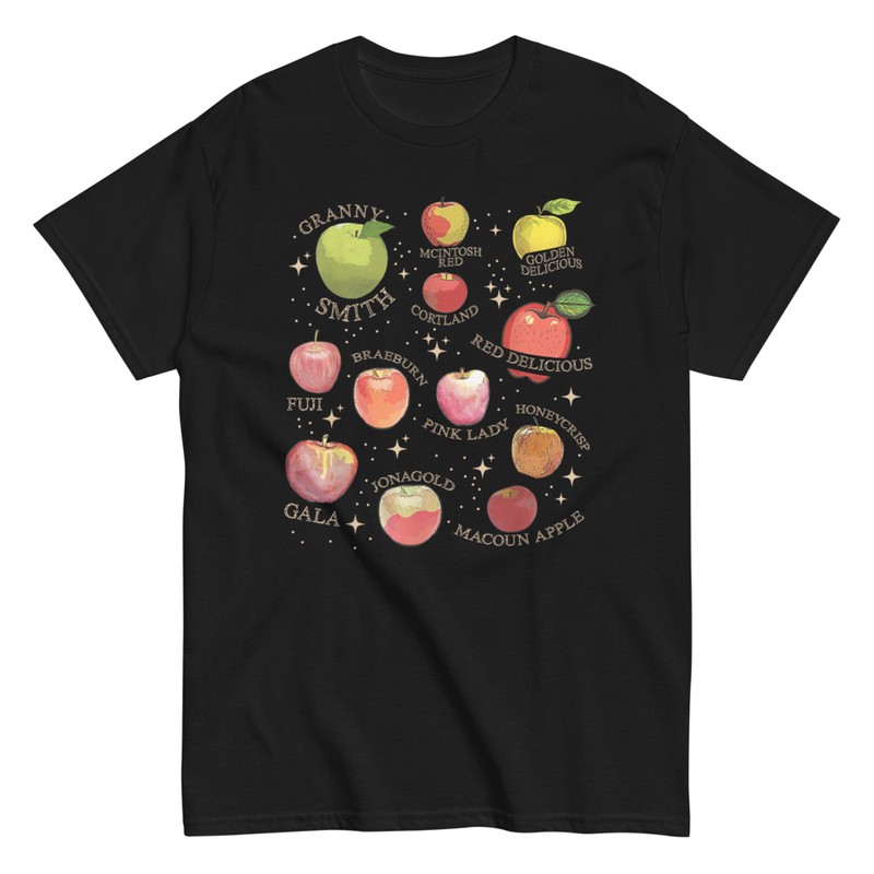 T-shirts: Variétés de Pommes