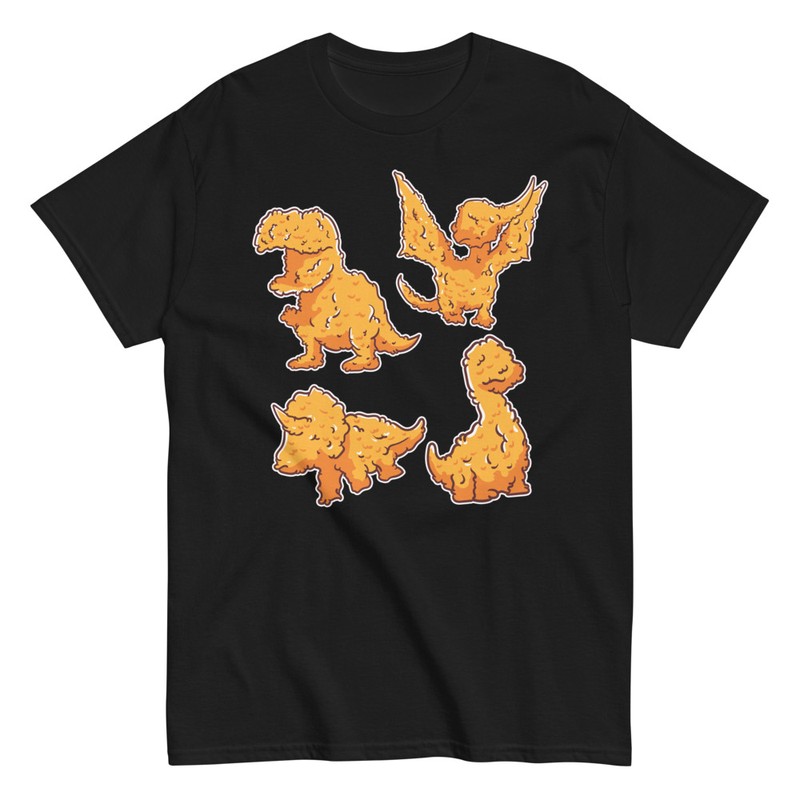 T-shirts: Nuggets Dinosaures Amusants