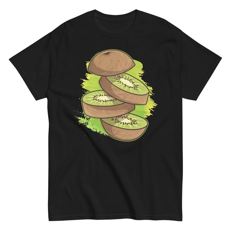 T-shirts: Tranches de Kiwi Frais
