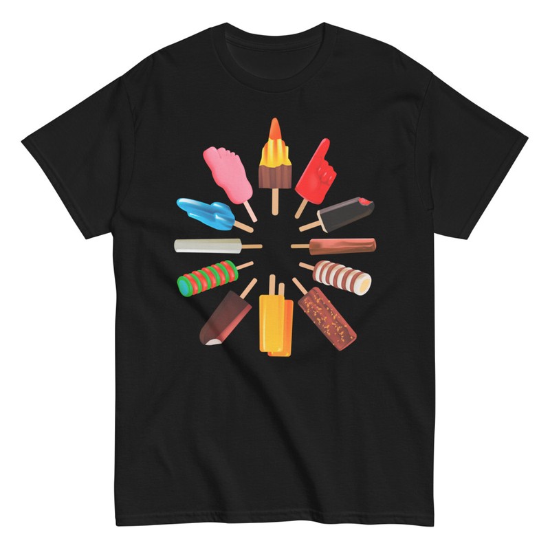T-shirts: Glaces des Années 80 et 90