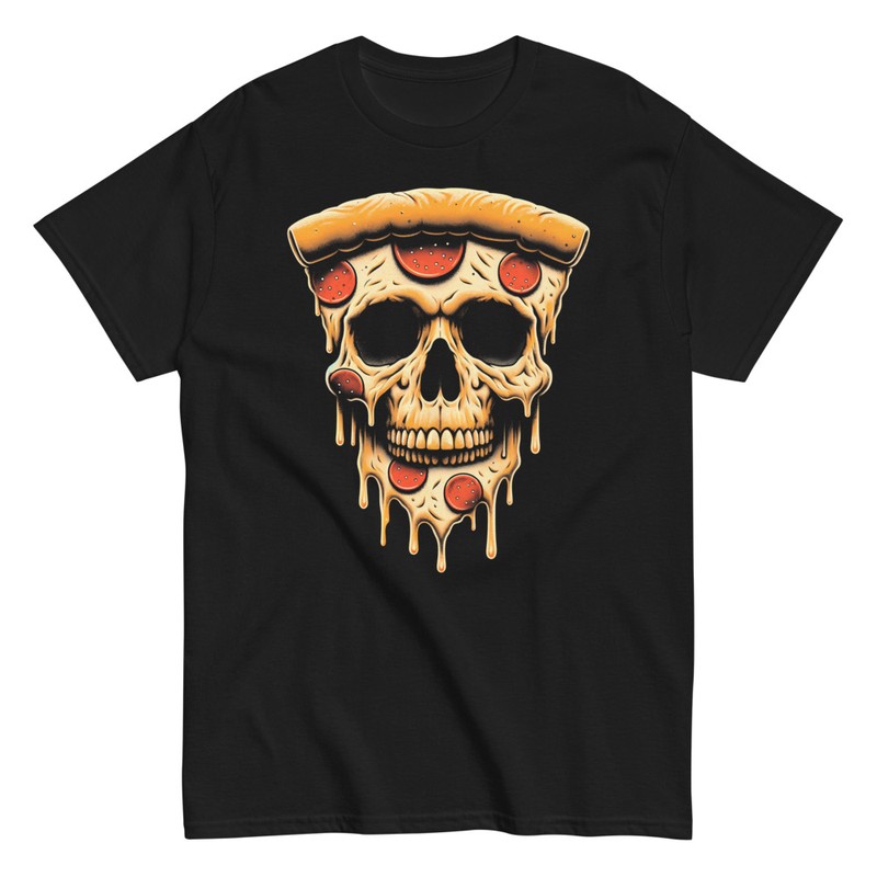 T-shirts: Crâne de Pizza