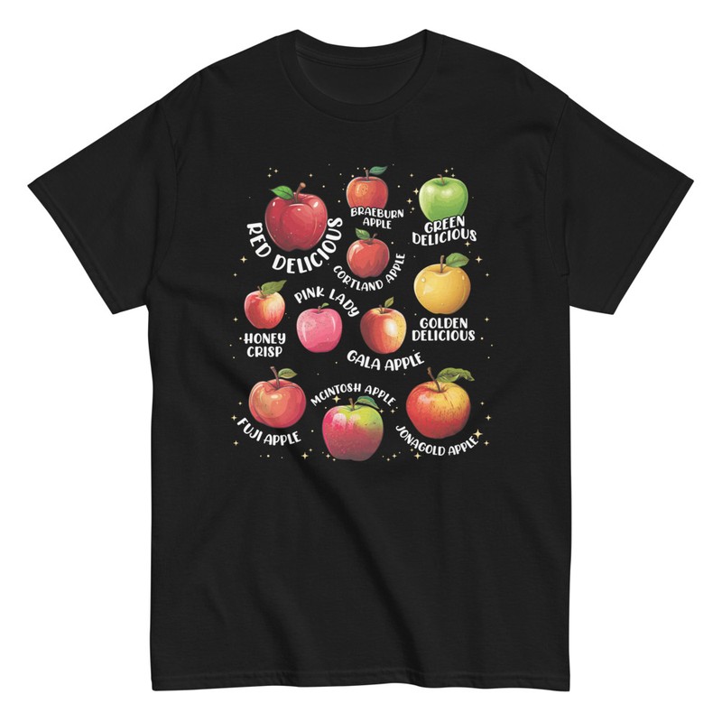 T-shirts: Variétés de Pommes