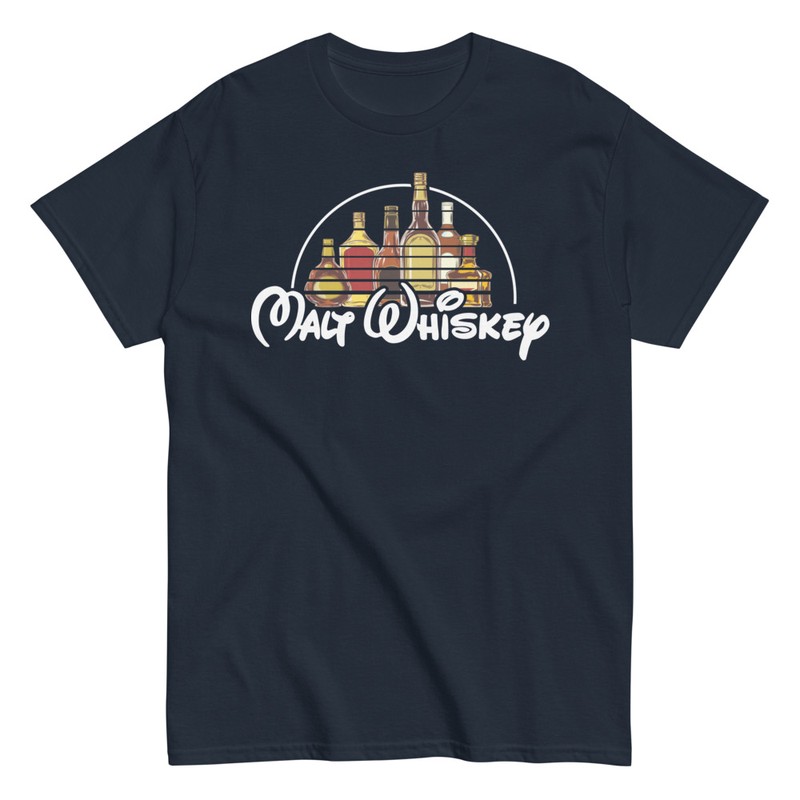 T-shirts: Malt Whiskey Whisky de Malt Logo Disney