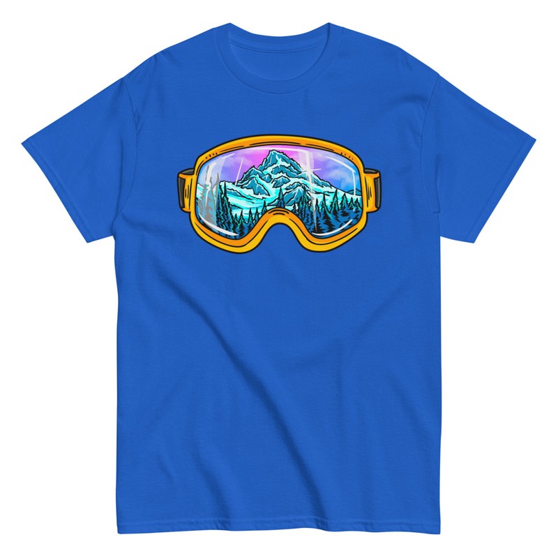T-shirts: Lunettes de Ski Montagne