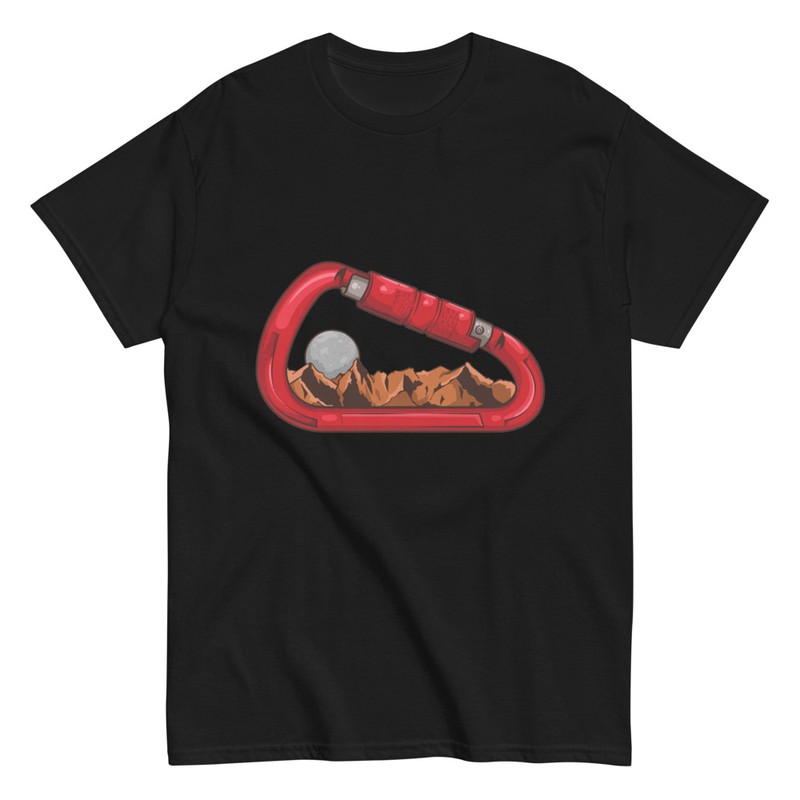 T-shirts: T-shirt Montagne Mousqueton et Pleine Lune