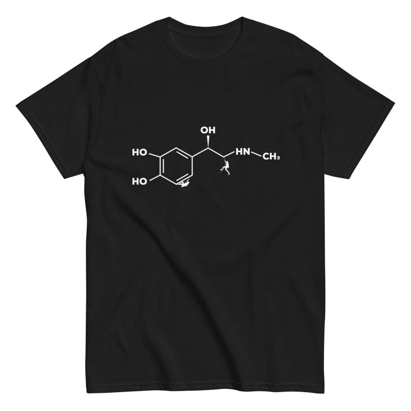 T-shirts: Structure Moléculaire d'Escalade