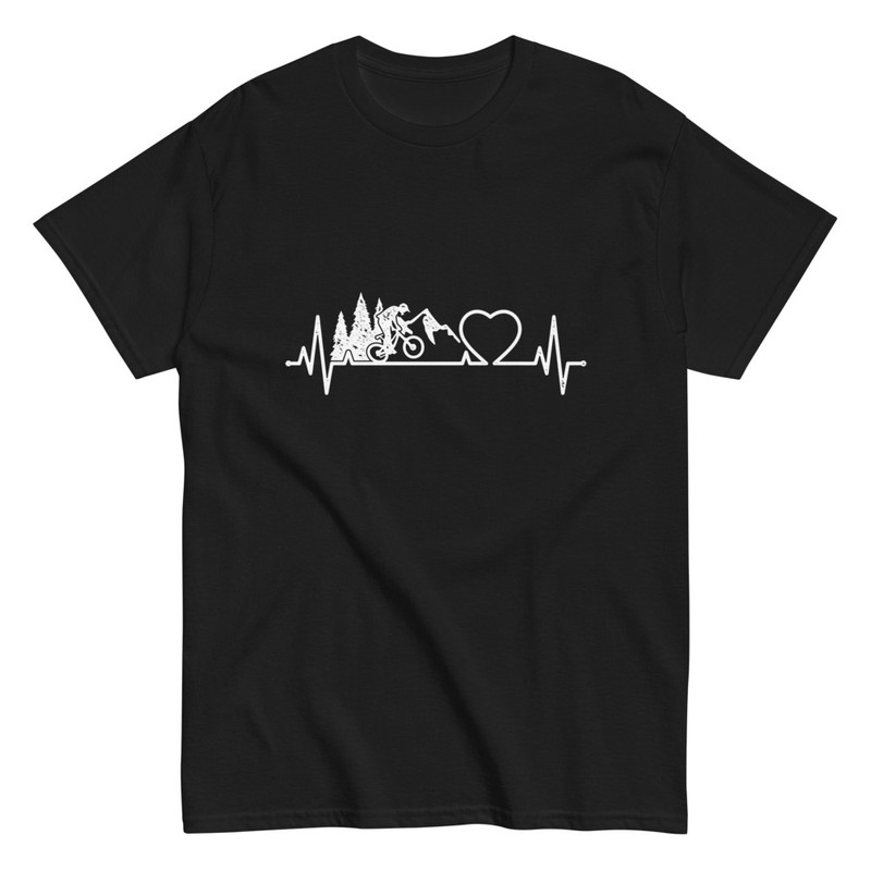 T-shirts: T-Shirt Battement VTT Aventure Montagne