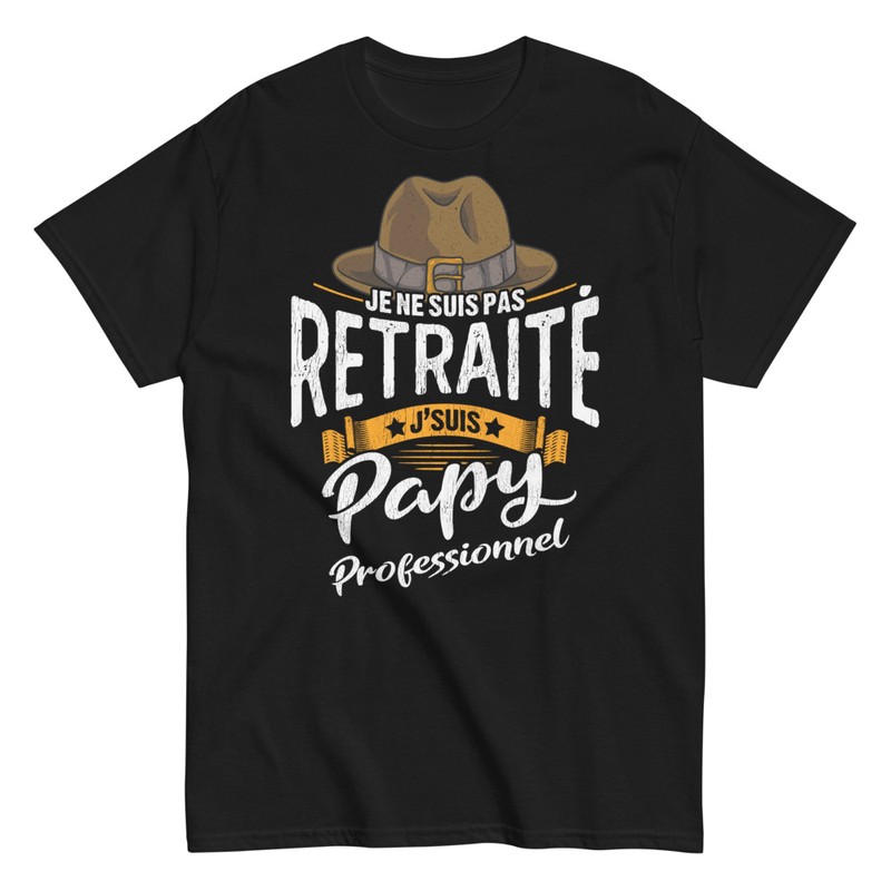 T-shirts: T-shirt drôle pour Papy retraité