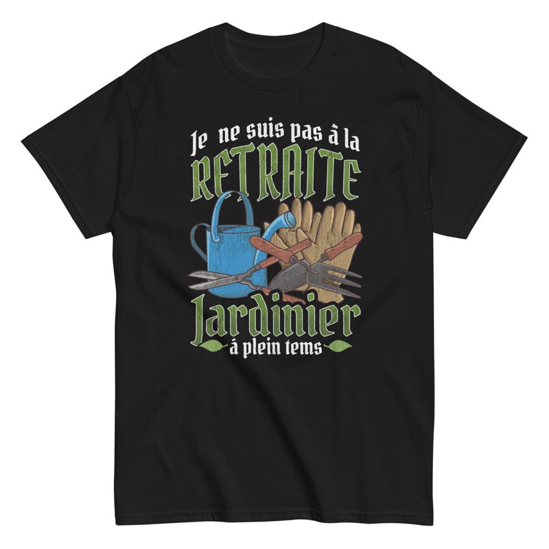 T-shirts: T-shirt jardinier avec outils humoristiques
