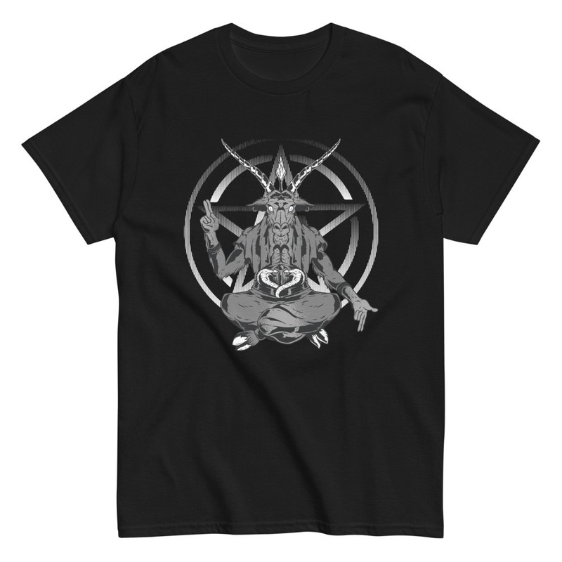 T-shirts: Baphomet pour Halloween