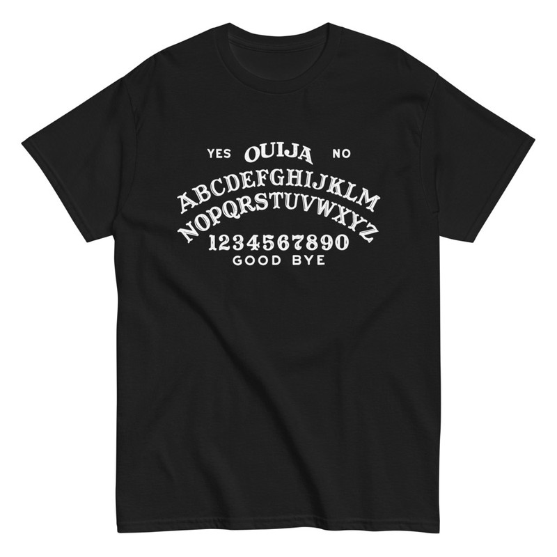 T-shirts: T-Shirt Alphabet Ouija Halloween