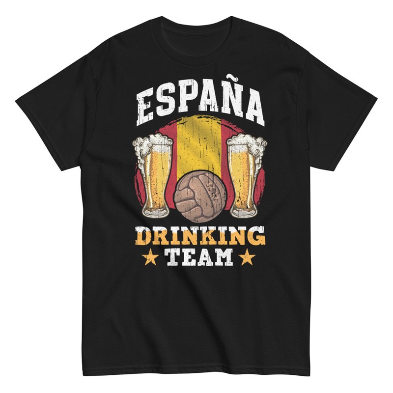 T-shirts: Équipe de Boisson Espagne Bière Soutien Sélection