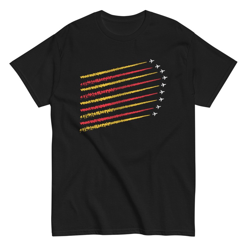 T-shirts: Avions Formant le Drapeau d'Espagne