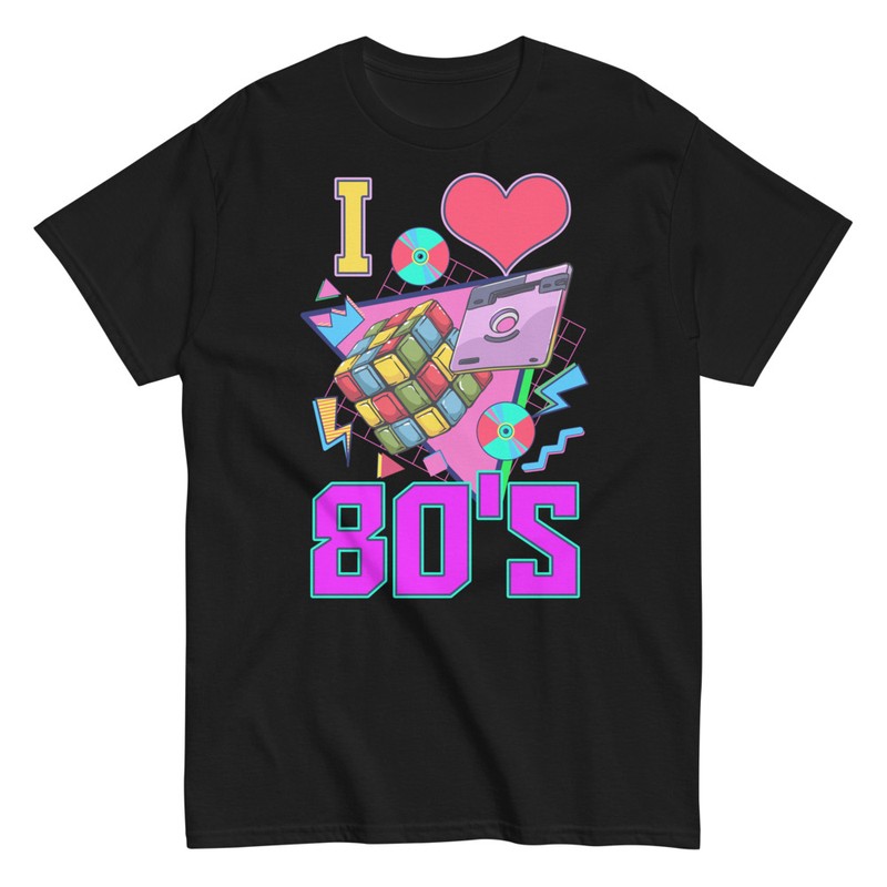 T-shirts: Amour et Nostalgie des Années 80