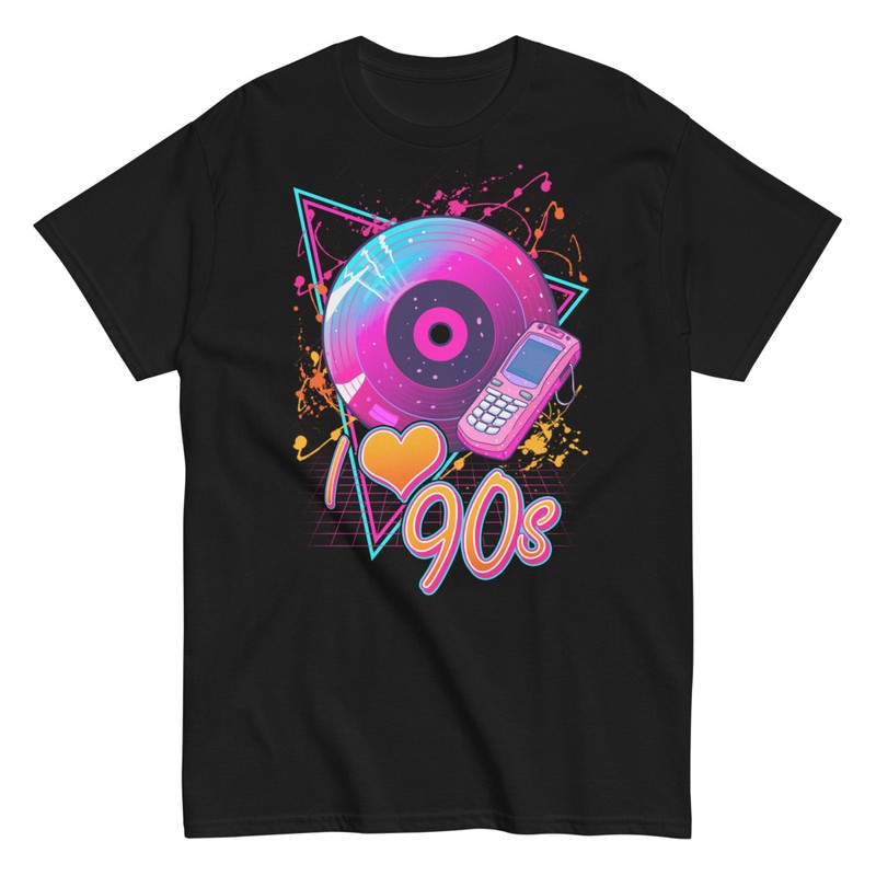 T-shirts: Amour pour les années 90