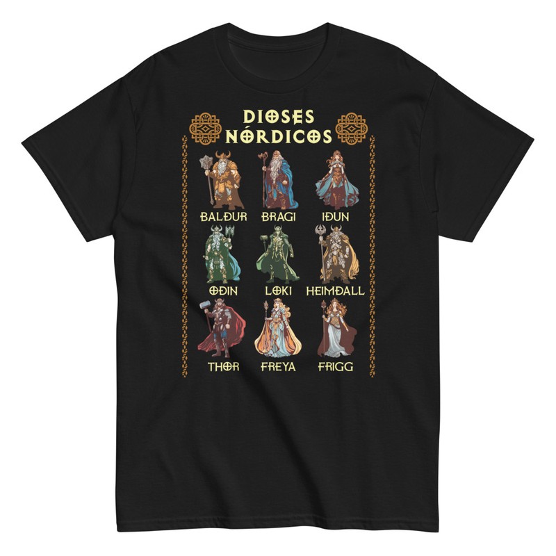 T-shirts: Collection Dieux Nordiques