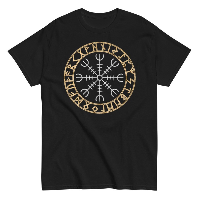 T-shirts: Cercle de Runes Ancestral Viking