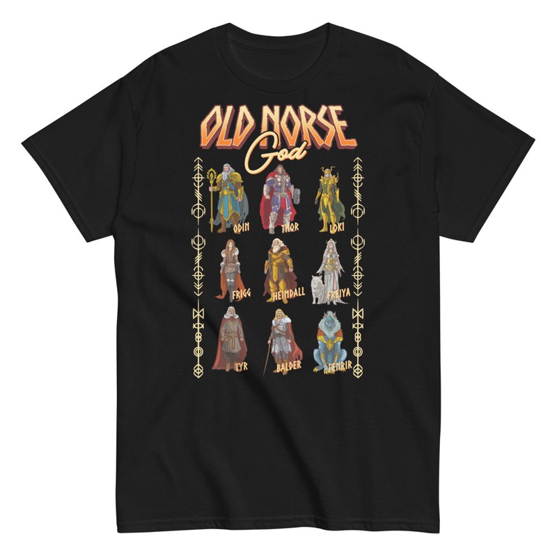 T-shirts: Collection Dieux Nordiques