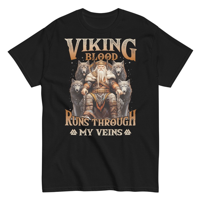 T-shirts: Sang Viking et Loups