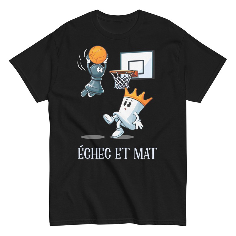 T-shirts: Échec et Mat Basket Humoristique