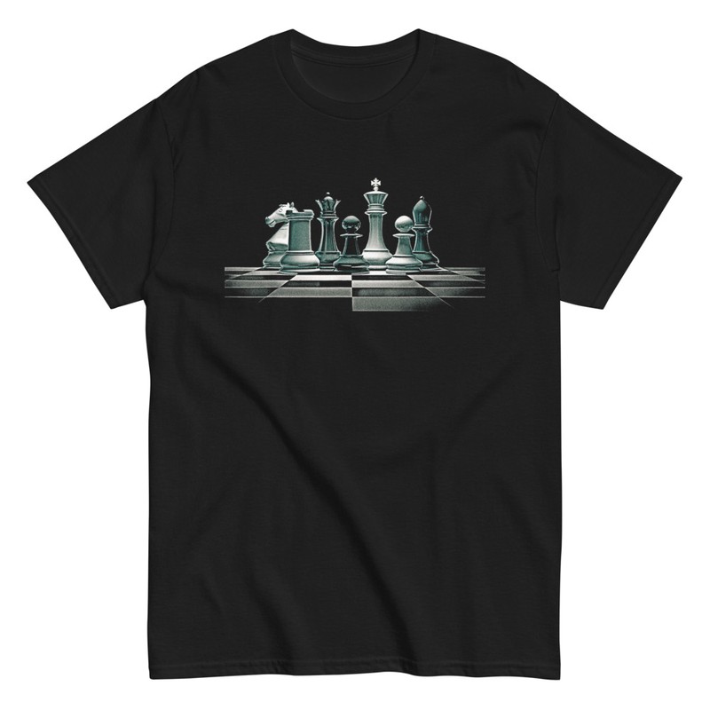 T-shirts: Échiquier et Pièces